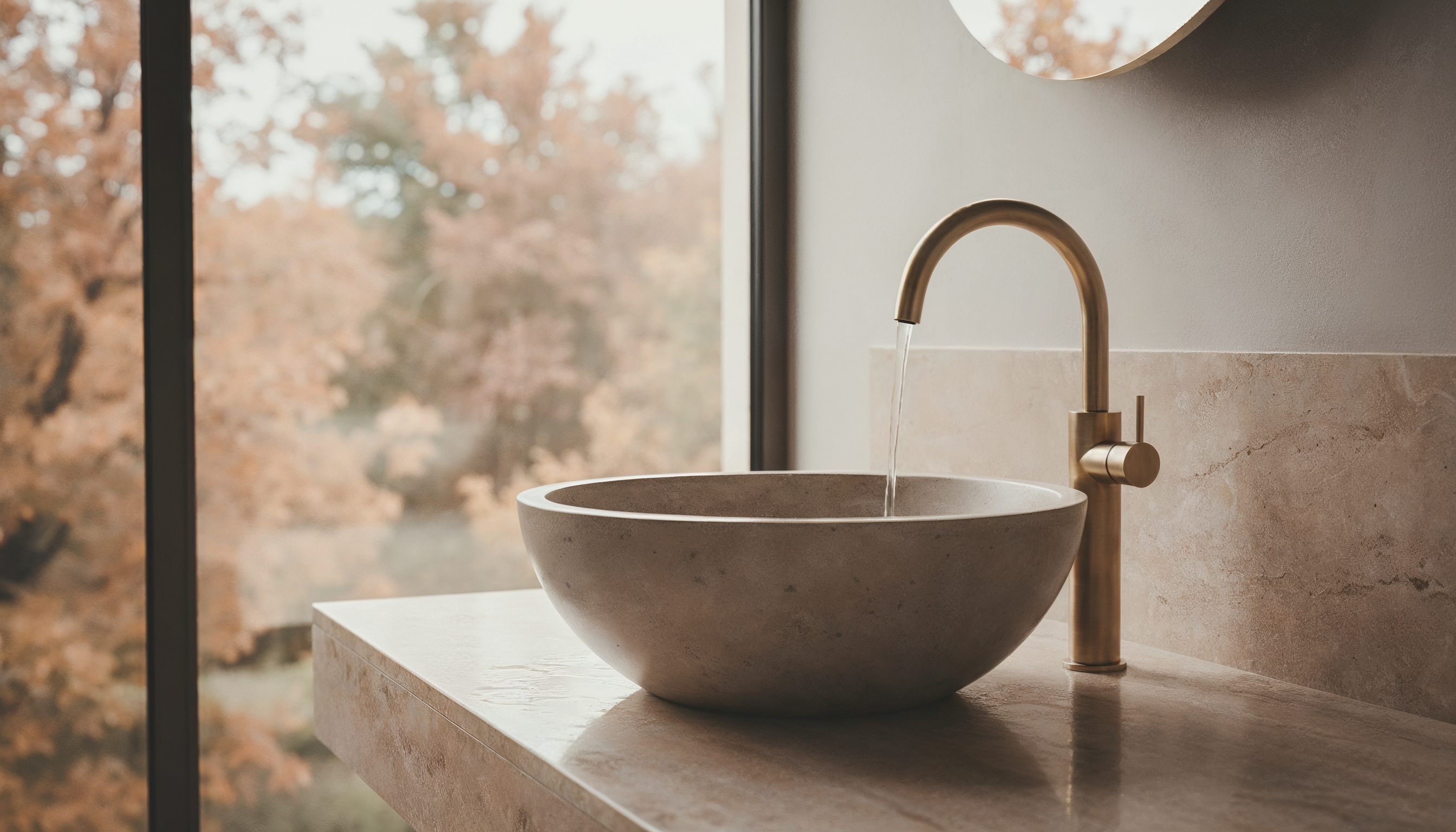 ברזים לכיור מונח